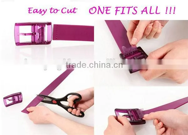 Eco-friendly Silicone Rubber Belt Adjustable Rubber Belt