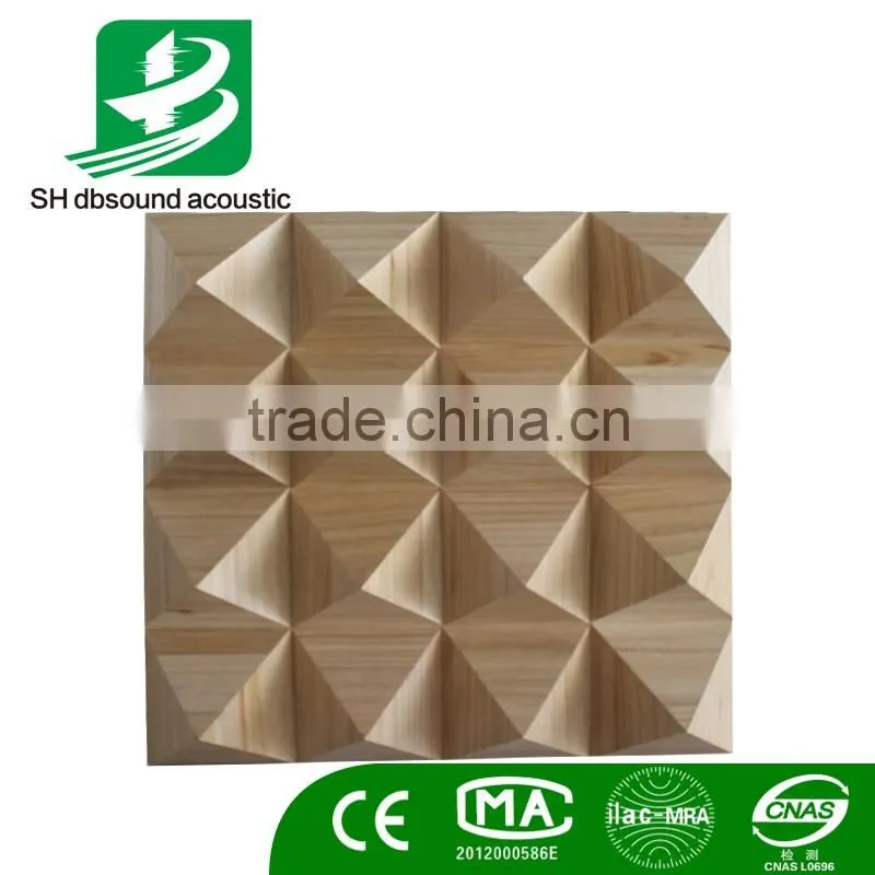 QRD sound diffusion product for sound reflection