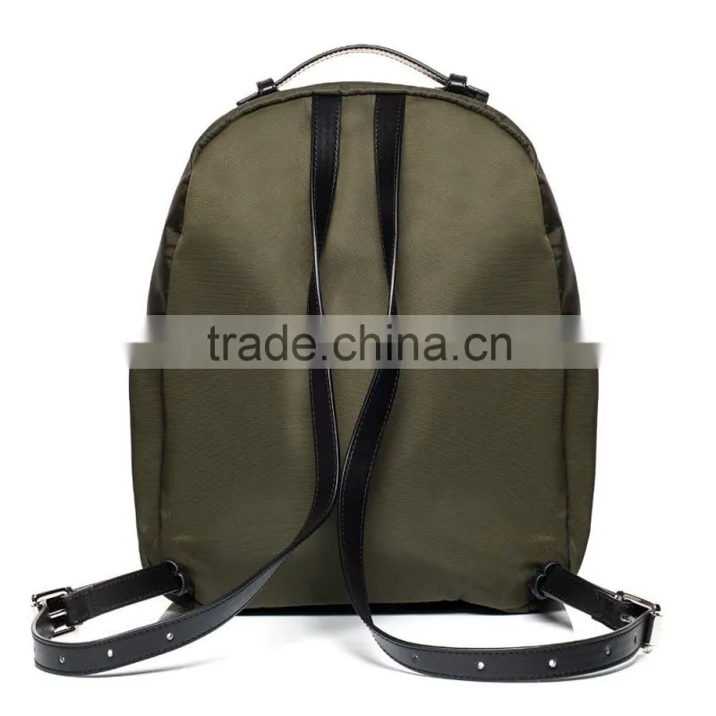 Nylon day pack with concise style and fashion appearance