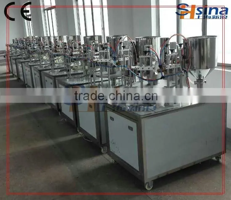 Automatic Ultrasonic Plastic Tube Filling Sealing Machine