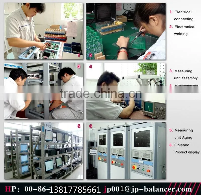 Balancing machine for Turbine