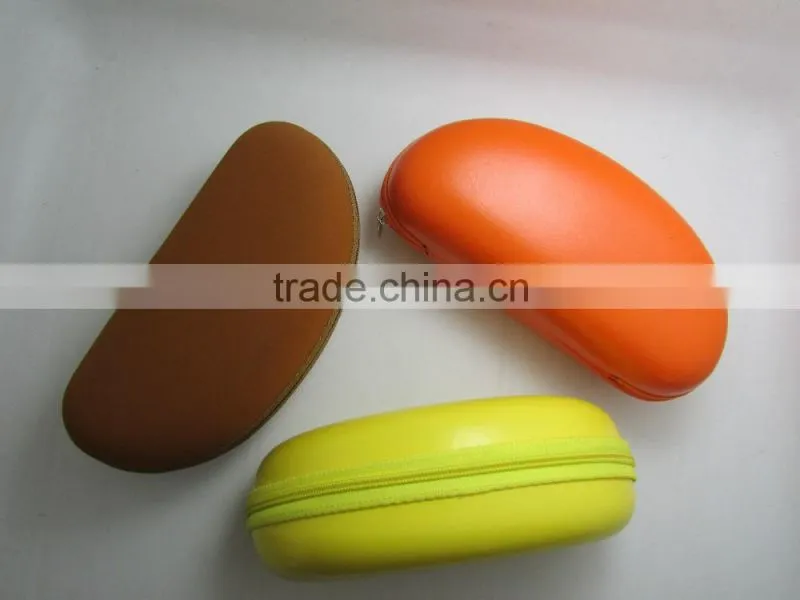 Macarons zipper promotional cheap EVA glasses case
