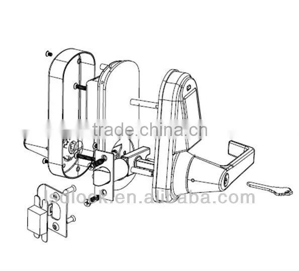 sliding lock with keys manufacturer