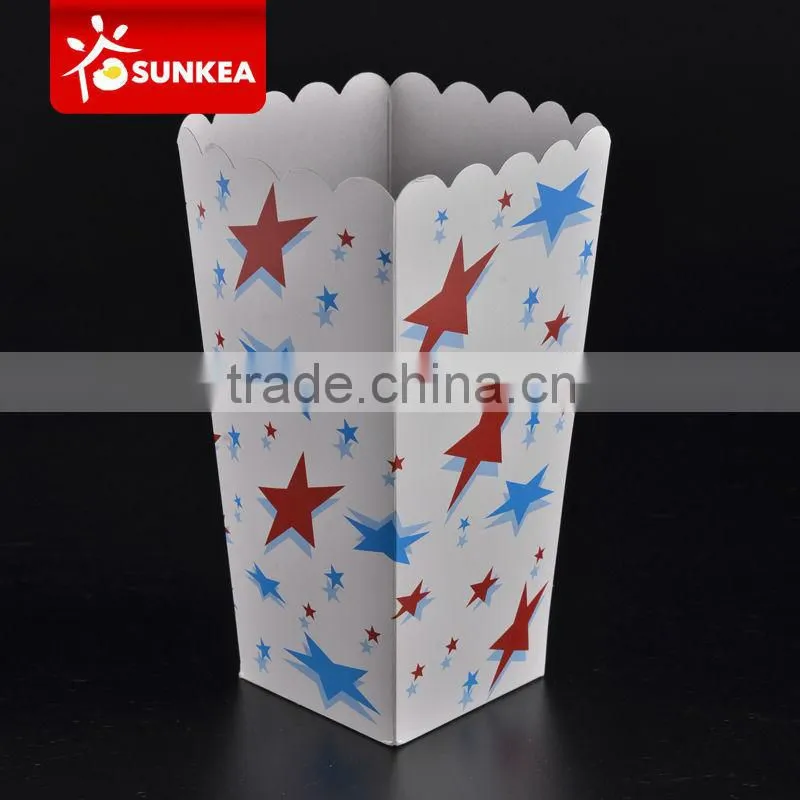 Generic printed cinema using popcorn bucket