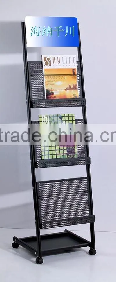 metal brochure display stand