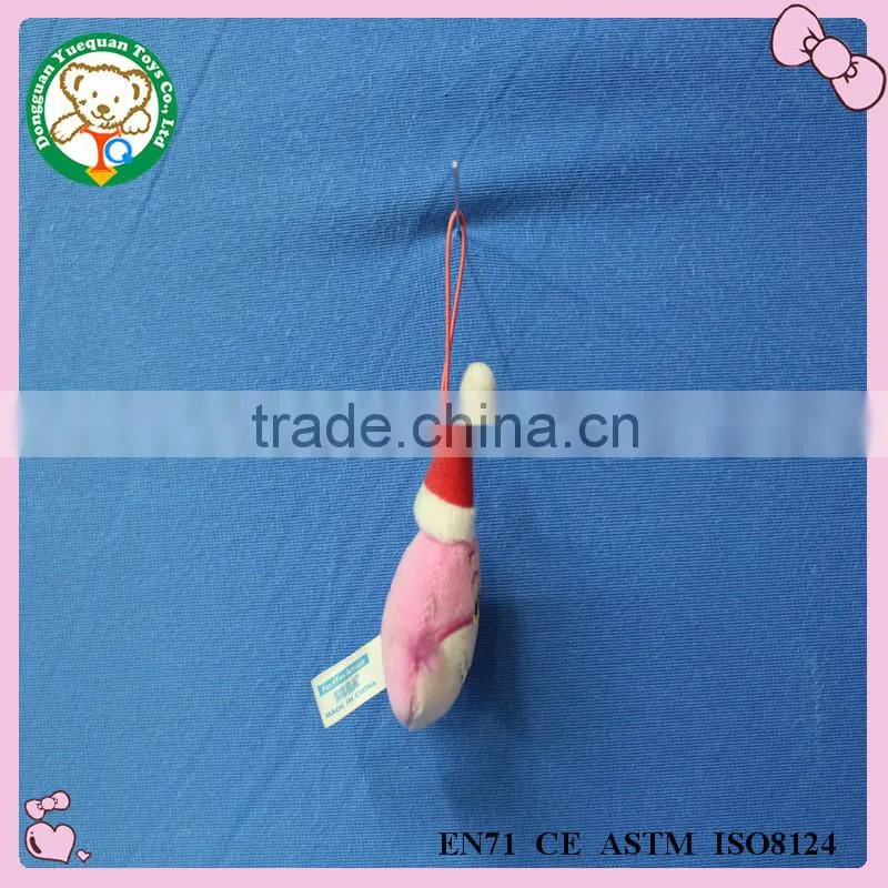 Promotion with santa hat Plush toy