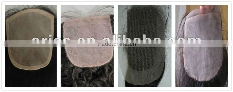 Virgin Indian Remy Lace Front Closure Pieces 5x5