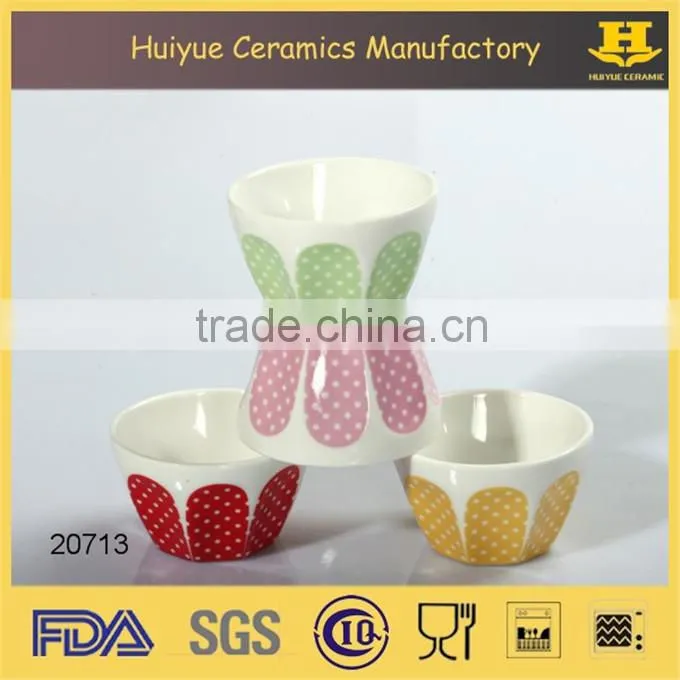 Ceramic Square Cake Bowl, Cake Cup, Color Cake Mould