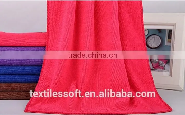 wholesale terry microfiber clean towel 16x16