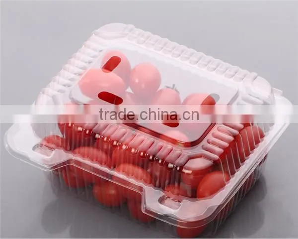 PVC Plastic packaging container for tomatos