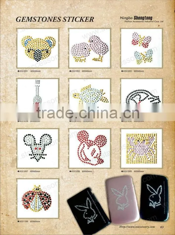 laptop rhinestone sticker laptop decoration stickers laptop sticker