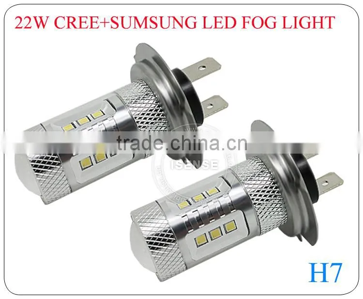 H7 22W CREEs SAMSUNG LED FOG LIGHTS AUTO PARTS