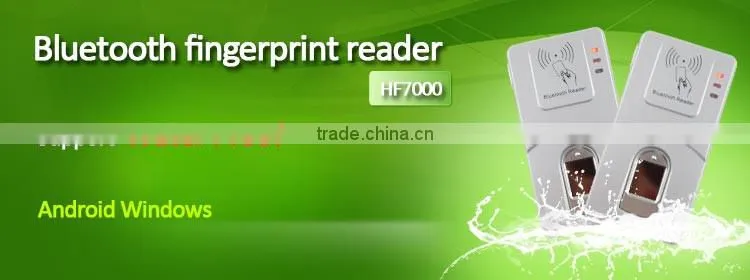 The First One Made In China Bluetooth Fingerprint Smart Card Standalone Biometric Reader(HF7000)