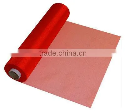 70cm Floral Decoration Sheer Snow Organza Fabric Rolls