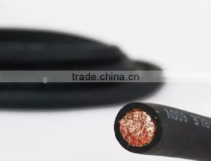VDE Standard Leading wire PVC/Rubber insulation and sheath 95mm2 copper/aluminium conductor electric welding machine cable