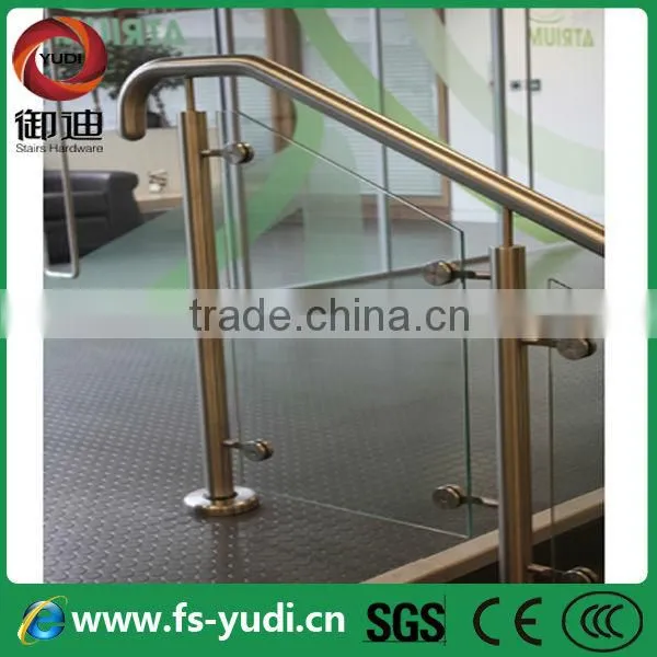UK Modern attractive steel glass stairs manufacture