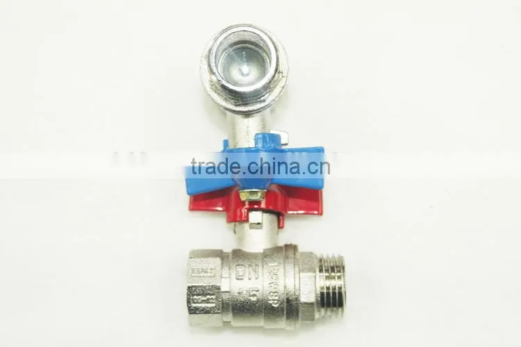 2015 New Design Cheap 1/4'' ~ 4'' Brass Ball Valves with T Handle zinc globe valves