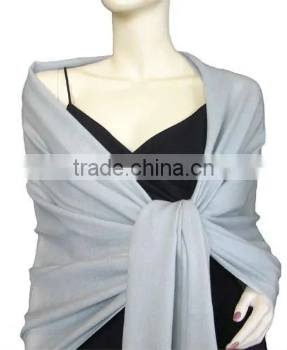 100% viscose womens pashmina shawl