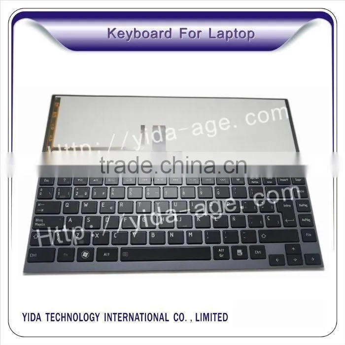 100% brand new Laptop keyboard for Toshiba U940 with Backlist spanish layout