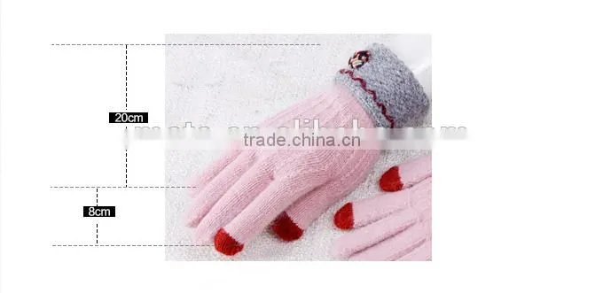Hot Christmas Gift For Girlfriend Cute Design Touch Screen Gloves For All Smart Devices