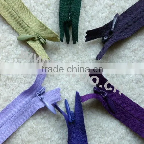 Wholesale nylon invisible zipper