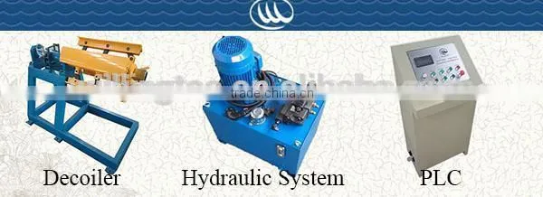 metal roof ridge cap tile roll forming machine