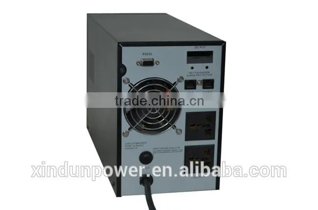 Low Frequency 12VDC 220VAC Portable Electrical UPS 1KW/1KW Uninterrupted Power Supply Inverter/1000 Watt Backup UPS