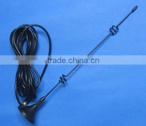 High quality 5dBi 800-960/1710-2170Mhz Magnetic Base GSM 3G antena RG-174 SMA/MCX/customize