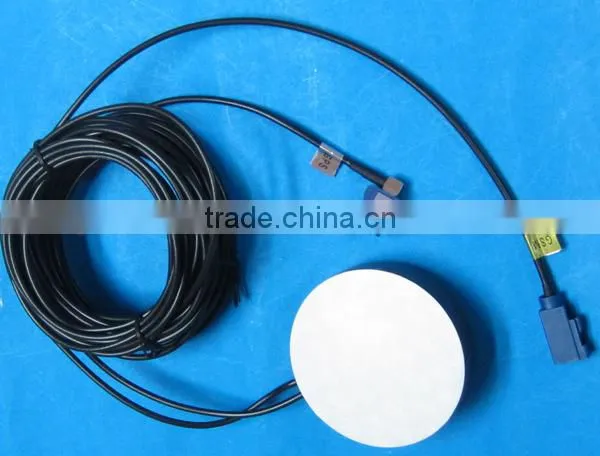 Glonass GSM Combined Antenna adhesive mount right angle / straight Fakra connector