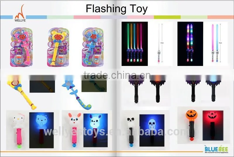 New item party set birthday party set led mobile phone flashing sticker For kids