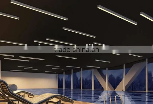 AP06 Big Size Aluminum Extruded Profiles LED Strip Light for Pendant Lights Use