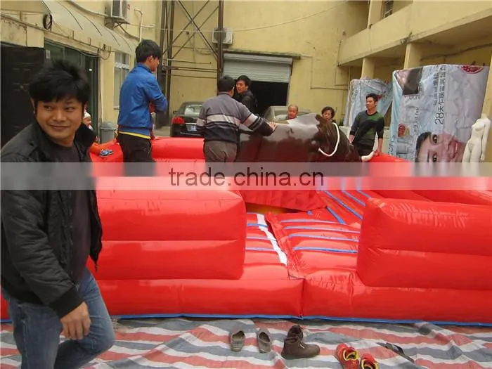 cheap price inflatable mechanical bull riding for sale