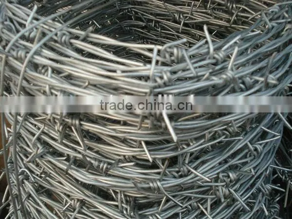 hot-dipped galvanized barbed wire