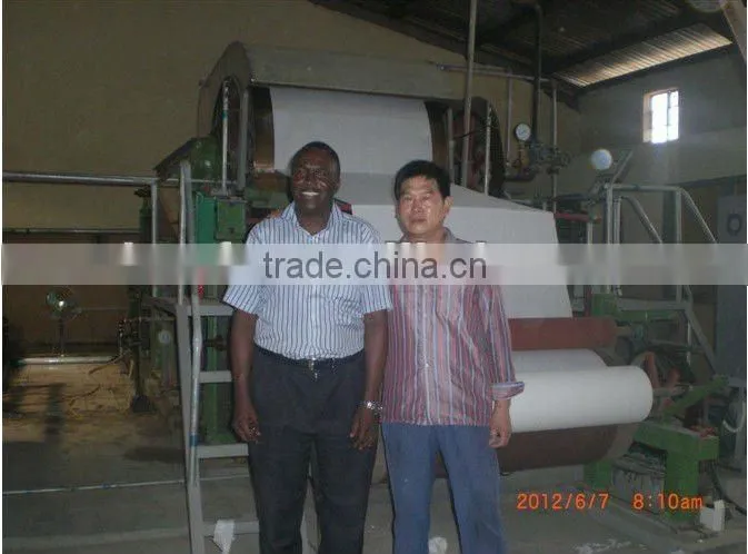 Small waste toilet paper recycling production line for sale