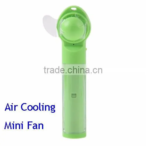 New Manufacturing Rechargeable Portable Mini Fan, Air Cooling 2-Blade Small Fan