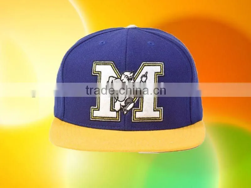 flat brim snake leather 5 panel hat and cap