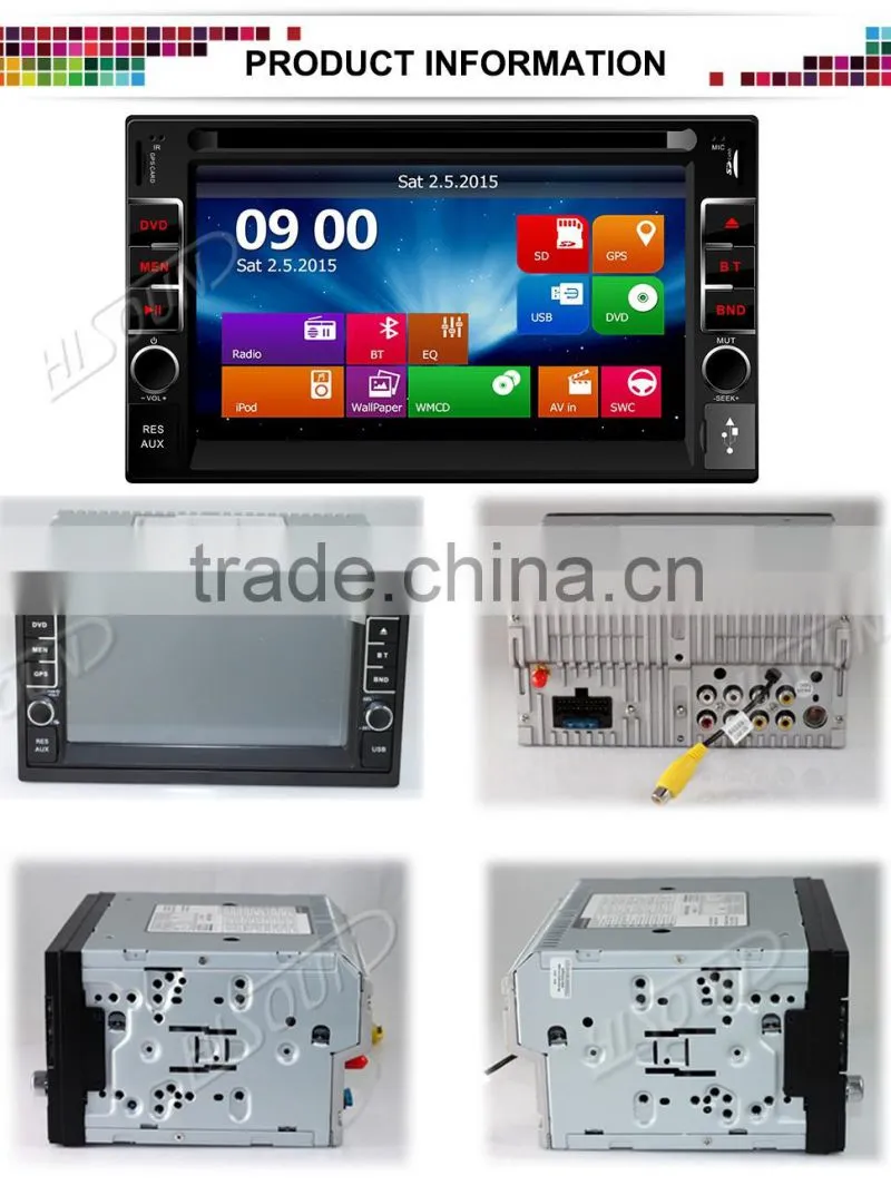 DVD/VCD/MPEG4 Player car audio video navigation systems