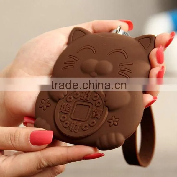 2014 the newest arrivaling fancy silicone coin bag easy carry and in fashionable style