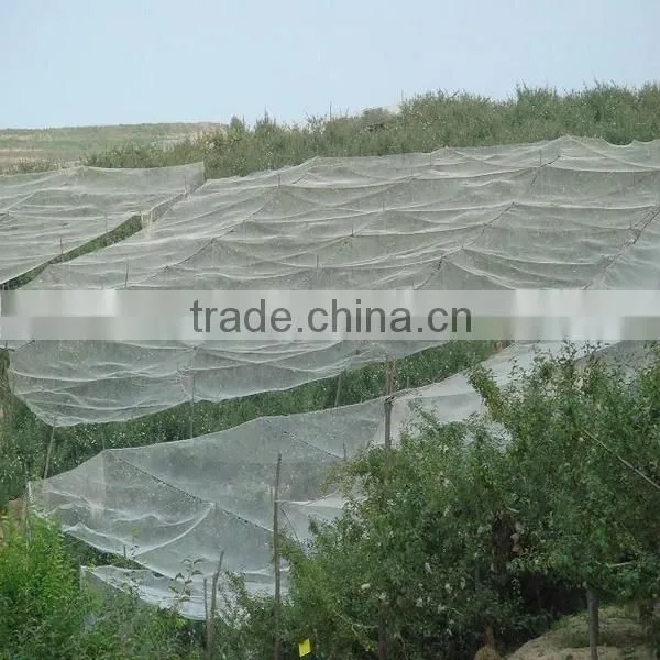 2016 new design hot sale! Jiahe HDPE 50grm Leno agriculture Anti Hail Net