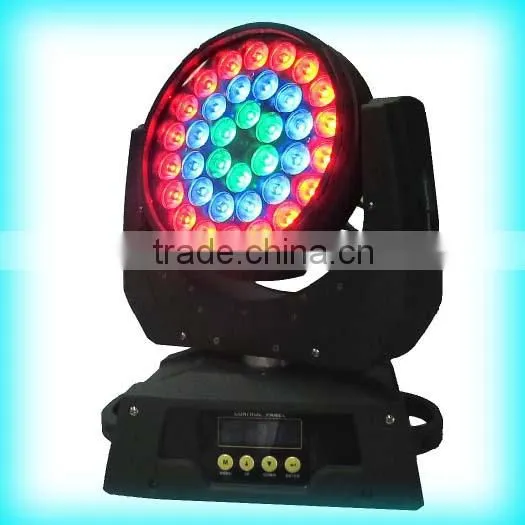 Guangzhou stage llighting 36*8W RGBW 4 in 1 led moving wash light