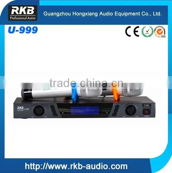 U-999 professional wireless microphone system