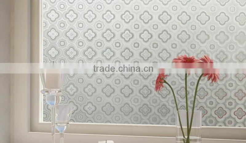 0.9*20/25M/roll Static Cling window films Silver Insulation Window Stickers