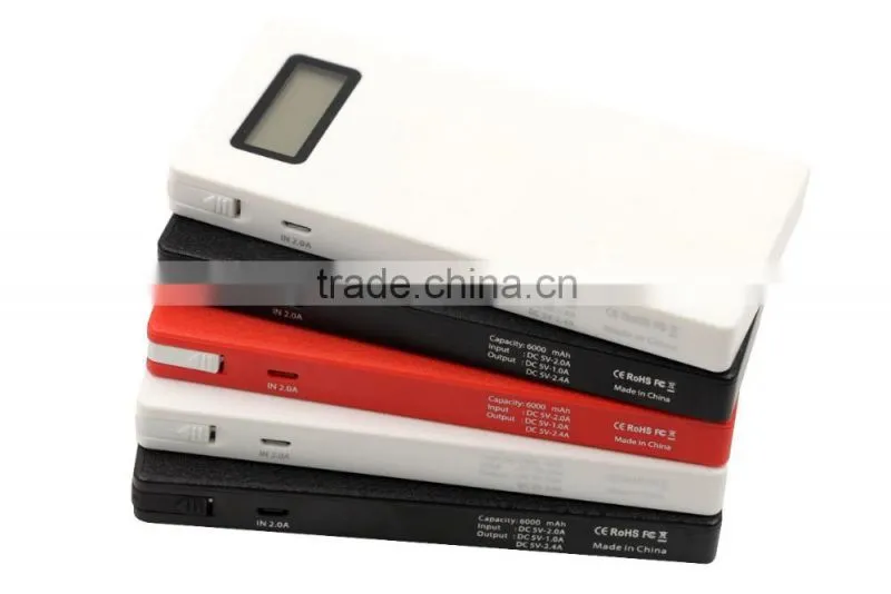 High Capacity Portable Power Bank with LED Display