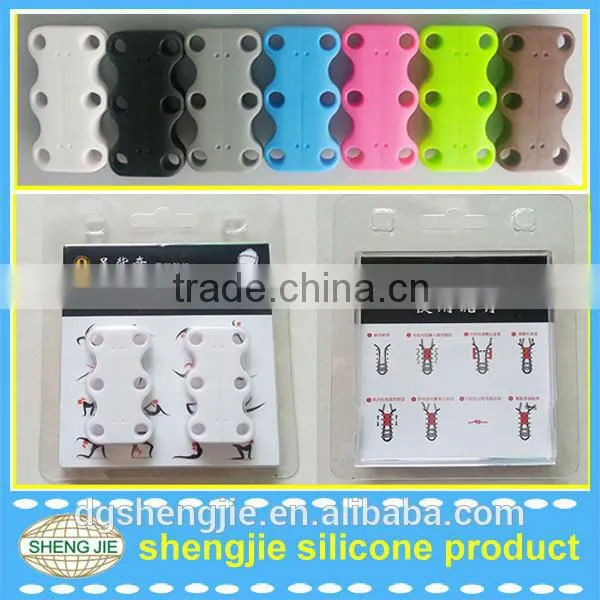 Europe hot selling bulk sale custom no tie magnetic shoelaces zubits colorful magnetic shoe closures