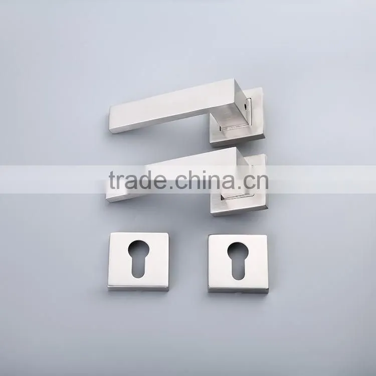 OEM 304 SS inox hollow handles, stainless steel solid door handle
