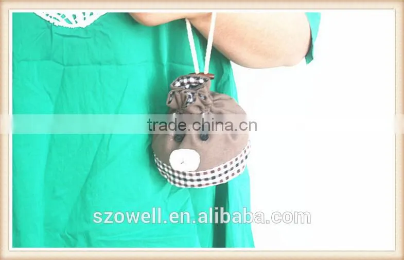 2014 Shenzhen OWELL new designed Canvas/Cotton coin purse wholesale