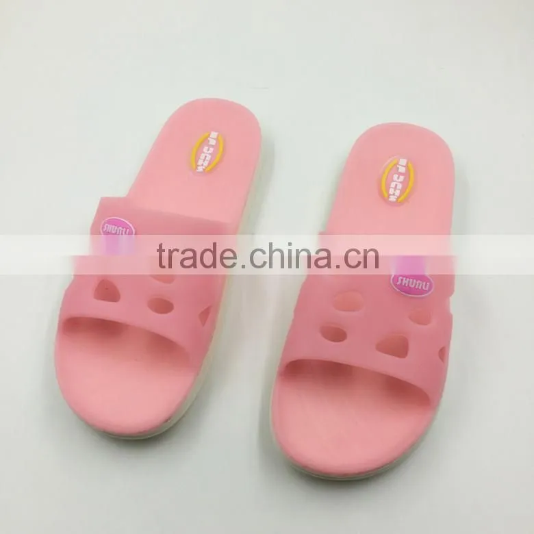 High quality women anti-slip bath pvc slipper