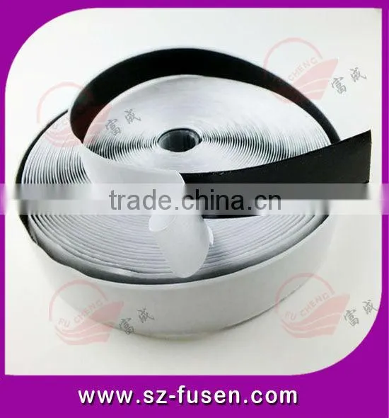 thin fasteners hot melt dot hook and loop adhesive tape for curtains