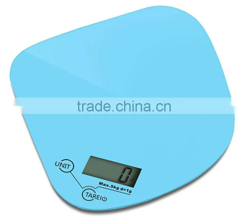 2016 kitchen food scale unique design digital kitchen scale 5kg/1g VKS305 -02