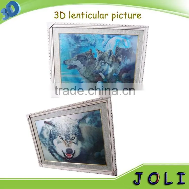 home wall decoration PP lenticular 3d picture manufacturer
